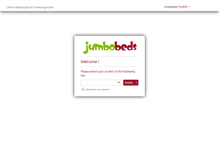 Tablet Screenshot of jumbobeds.com
